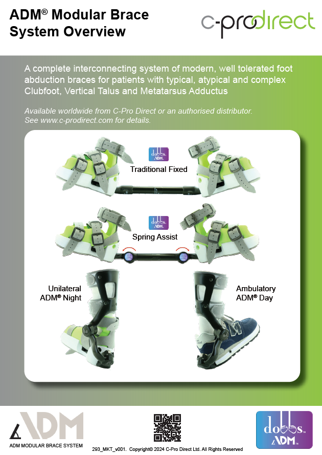 C-Pro Direct. ADM, Pair, for use with the ADM Ankle Foot Orthosis or ...